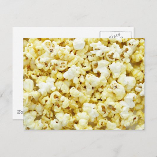 Popcorn Madness Postkarte (Vorne/Hinten)