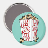 Popcorn Magnet (Vorderseite/Rückseite)