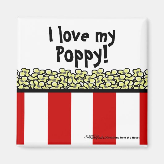 Popcorn Magnet (Vorne)