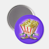Popcorn Magnet (Vorderseite/Rückseite)