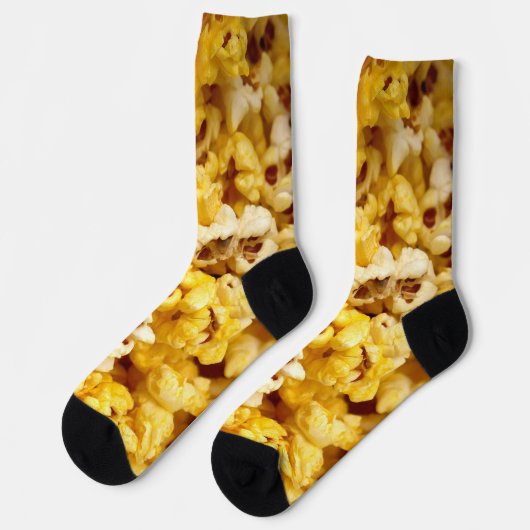 Popcorn mit Butter Socken (Linkes Detail)