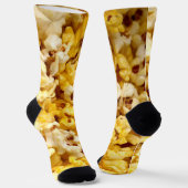Popcorn mit Butter Socken (Gewinkelt)