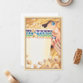 Popcorn © mitteilungskarte (Vorderseite/Rückseite Beispiel)