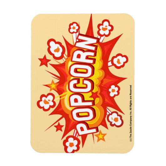 POPCORN! Movie Magnet  (Vertikal)