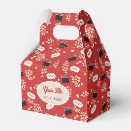 Popcorn Movie Party Geburtstagsparty Thema Geschenkschachtel