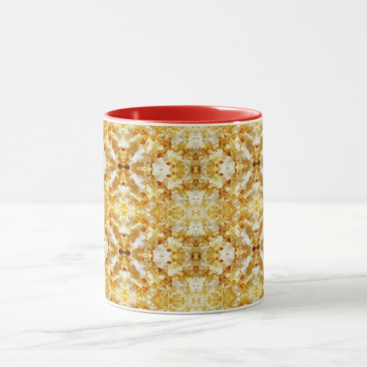 Popcorn-Muster-Tasse Tasse (Zentrum)