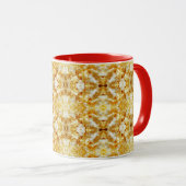 Popcorn-Muster-Tasse Tasse (VorderseiteRechts)