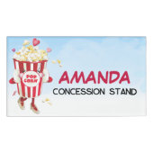 Popcorn Namenschild (Vorderseite)