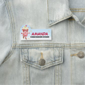 Popcorn Namensschild (Beispiel)