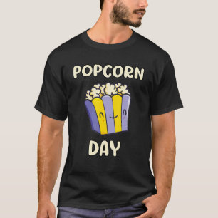 Popcorn National Day Design for Popcorn Liebhaber T-Shirt