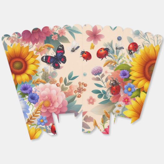 Popcorn Nature Favor Box Geschenkschachtel (Ungeklappt)