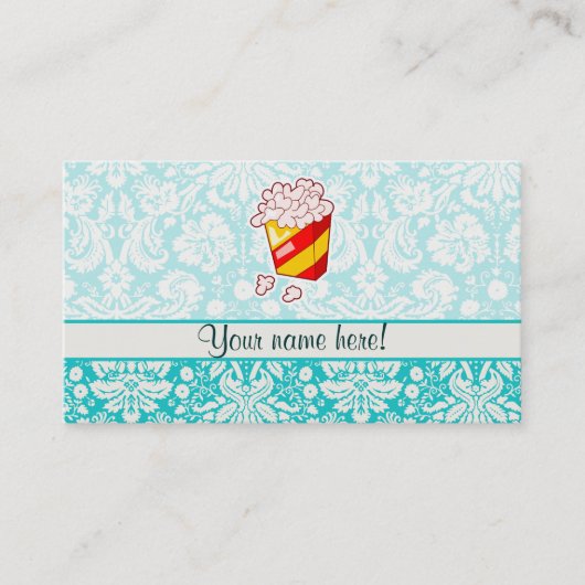 Popcorn; Niedlich Visitenkarte (Vorderseite)