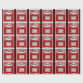 Popcorn-Packpapier Geschenkpapier (Flach)