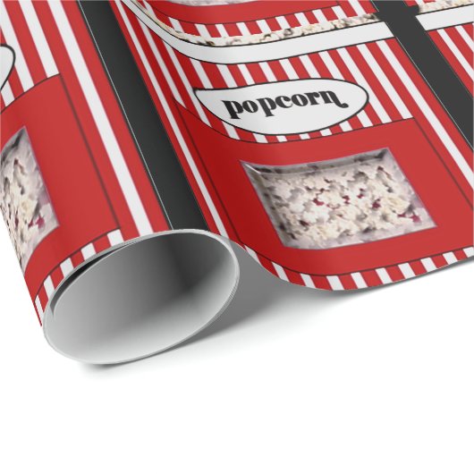 Popcorn-Packpapier Geschenkpapier (Rolleneckpunkt)