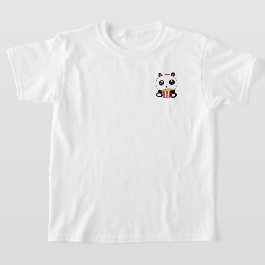 Popcorn Panda T-Shirt (Ablage )