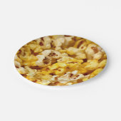 Popcorn Pappteller (Schrägansicht)
