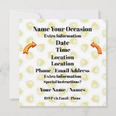 Popcorn Party / Filmnacht / Slumber Party, etc. Einladung (Rückseite)