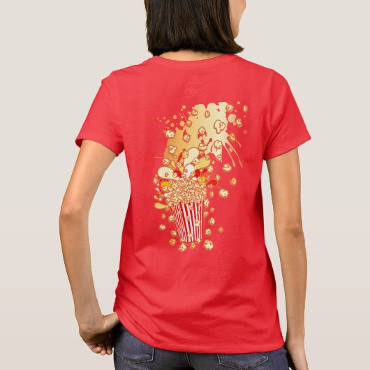 POPCORN_PARTY T-Shirt (Rückseite)