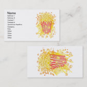 POPCORN_PARTY VISITENKARTE (Vorne/Hinten)