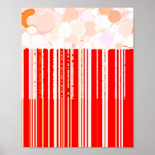 Popcorn Pop Art Poster (Vorne)