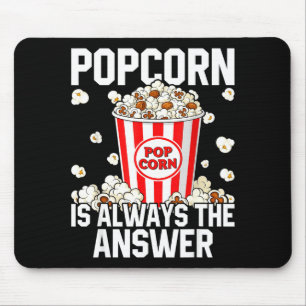 Popcorn Pop Corn Liebhaber Kostüm Leben Mousepad