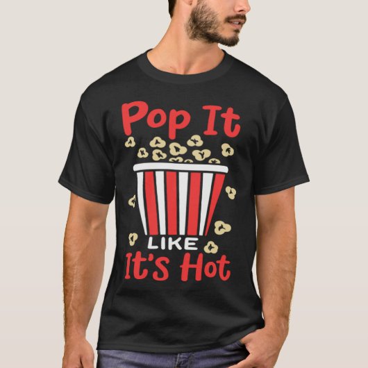 Popcorn Popcorn Maker Popcorn Seller T-Shirt (Vorderseite)