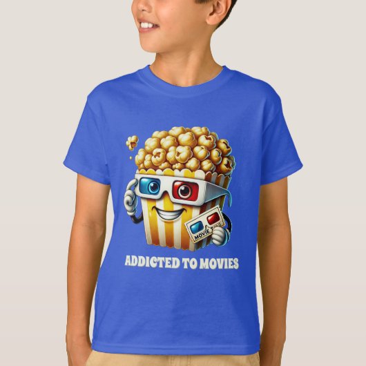 Popcorn-Popcorn T-Shirt (Vorderseite)