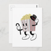 Popcorn Postkarte (Vorne/Hinten)