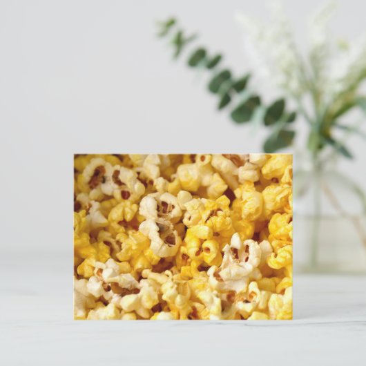 Popcorn Postkarte (Stehend Vorderseite)