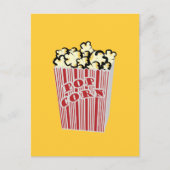 Popcorn Postkarte (Vorderseite)
