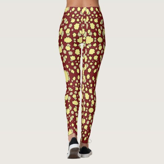 Popcorn Print by KRO Leggings (Rückseite)