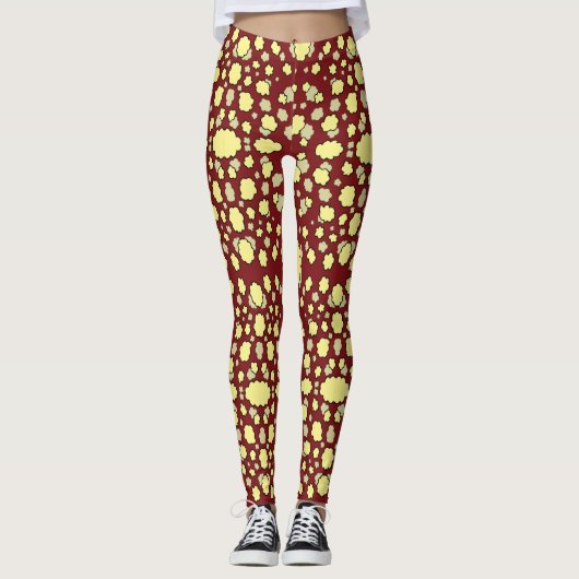 Popcorn Print by KRO Leggings (Vorderseite)