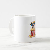 Popcorn Pup - Kinoabend Kaffeetasse (Vorderseite Links)
