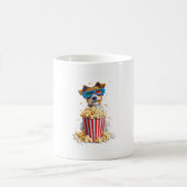 Popcorn Pup - Kinoabend Kaffeetasse (Mittel)