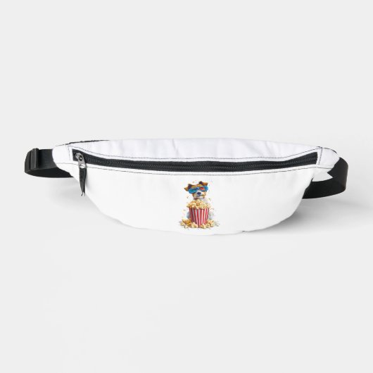 Popcorn Pup � Movie Night Dog Bauchtasche (Vorderseite)