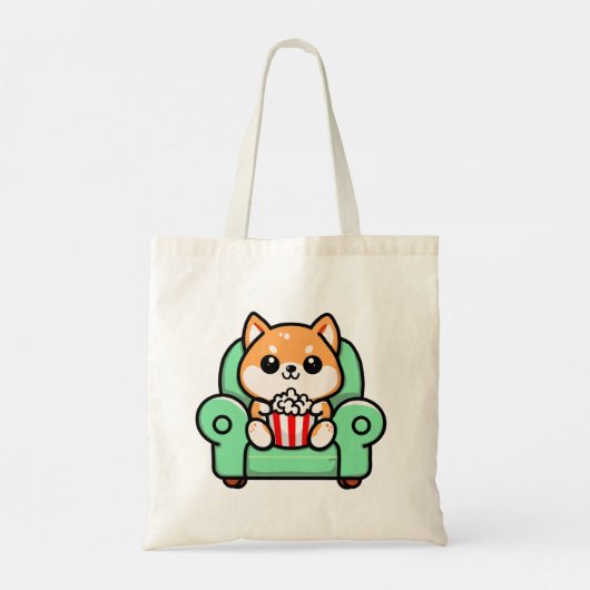 Popcorn Pup Tragetasche (Rückseite)