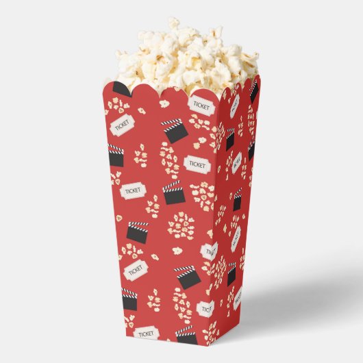 Popcorn Retro Movie Cinema Geschenkschachtel (Geplatzt)