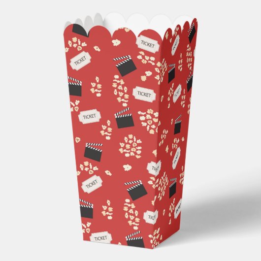 Popcorn Retro Movie Cinema Geschenkschachtel (Vorderseite)