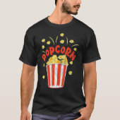 Popcorn Retro Pop Mais Eater Graphic T-Shirt (Vorderseite)