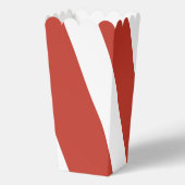 Popcorn, rot und weiß gestrichen geschenkschachtel (Rückseite)