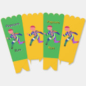 Popcorn Run Yellow + Green Geschenkschachtel (Ungeklappt)