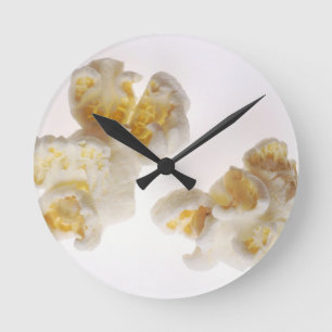 Popcorn Runde Wanduhr