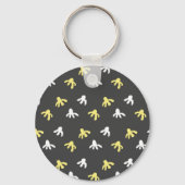 Popcorn-Schlüsselanhänger (Dunkelgrau und Butterge Schlüsselanhänger (Rückseite)