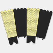 Popcorn, schwarz und gelb geschenkschachtel (Ungeklappt)