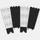 Popcorn, schwarz-weiß geschenkschachtel (Ungeklappt)