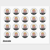 Popcorn-Skulls boo Custom Kids Sticker (Blatt)