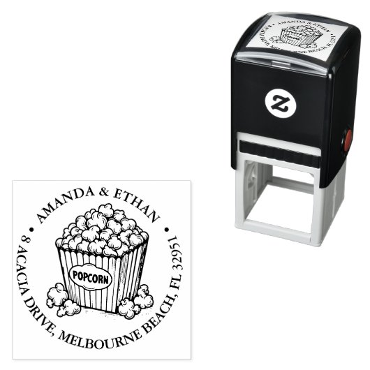 Popcorn Snack Theme Permastempel (Beispiel)