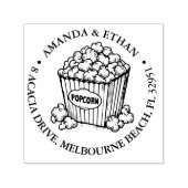 Popcorn Snack Theme Permastempel (Design)