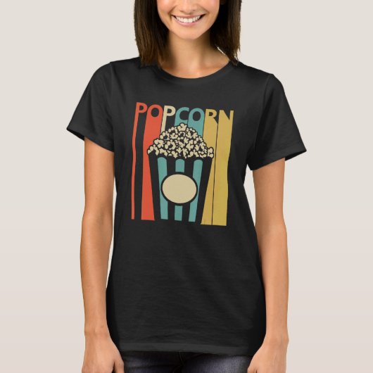 Popcorn Snacks T-Shirt (Vorderseite)