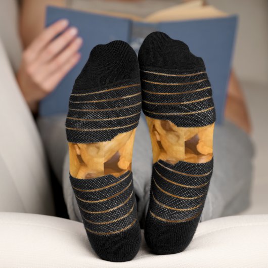 Popcorn Socken (Unterseite)